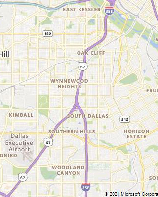 Map of: I-35 East: US 67 - Southern Gateway