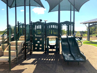 View of the playground