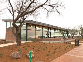 View of the newly reconstructed Knox County Safety Rest Area