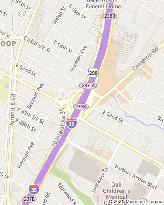 Map of: I-35: At 51st Street
