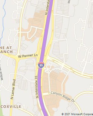 Map of: I-35: At Parmer Lane