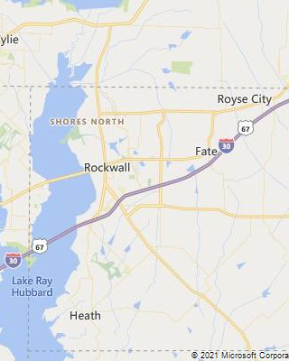 Map of: I-30 East: Bass Pro to FM 2642