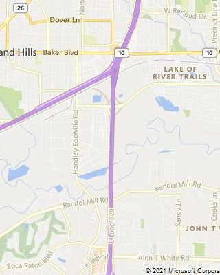 Map of: I-820: SH 121 to Randol Mill Rd.