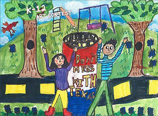 K-12 Don't mess with Texas Art Contest